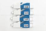 LC / UPC Fiber Optic Attenuator FC Connector Male to Female Plastic Material