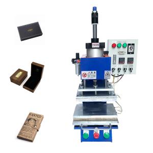 China Pneumatic hot foil stamping machine digital gold foil printing machine foil printer for wedding invitation card factory