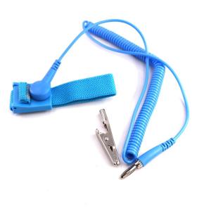 Adjustable Alligator Clip 1.8m Esd Wrist Strap