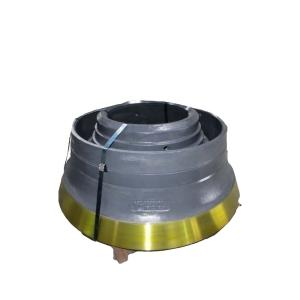 China High MANGANESE MN18 Spare Parts Cone Crusher BOWL LINER for Energy Mining Maintenance factory