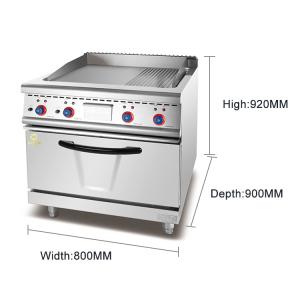 Adjustable Temperature Cooking Range System for Commercial Kitchen Operations
