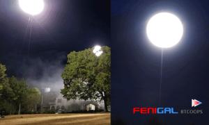 China 1200W Inflatable LED Balloon For Professional Film And TV Lighting factory