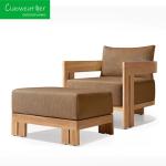 Teak Outdoor Furniture Set Garden Sofa in Modern Design with Customized Color