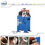 Steel Rods Solid Bar Chamfering Machine Double Head Tube Chamfering Deburring