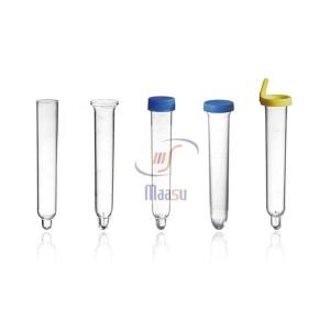 China 12ml PP Plastic Test Tube With White Graduation factory