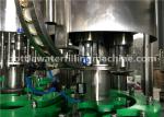 Juice / Water 330ml Glass Bottle Filling Crown Cap Sealing Machine Fully