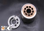 Silver Excavator Hydraulic Parts Cylinder Block YNF01185 Long Working Life