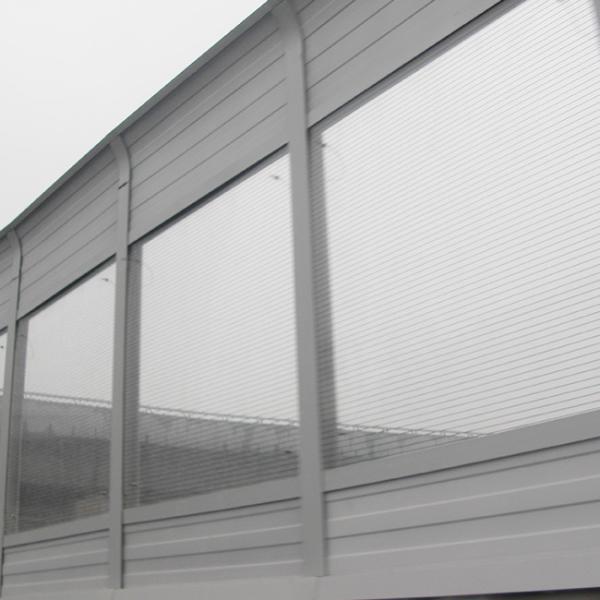 Durable UV Resistance Bird Guard Noise Barrier for Expressway