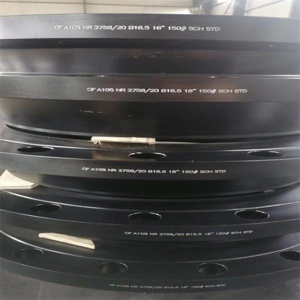 7"FLANGE, BL, RJ, CL600LB ASME B16.5, THICKNESS 40S,ASTM A350 LF1,Steel CNC Machining Double Blind Flange