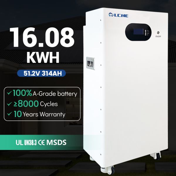 China 51.2V 314Ah Lithium Ion Solar Battery Pack Solar Energy System Power World for Home Energy Storage with Hybrid Solar Inverter factory