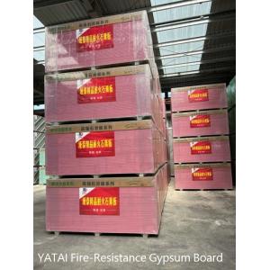 Moisture Resistant Fireproof Gypsum Board Easy Install Sound Insulation