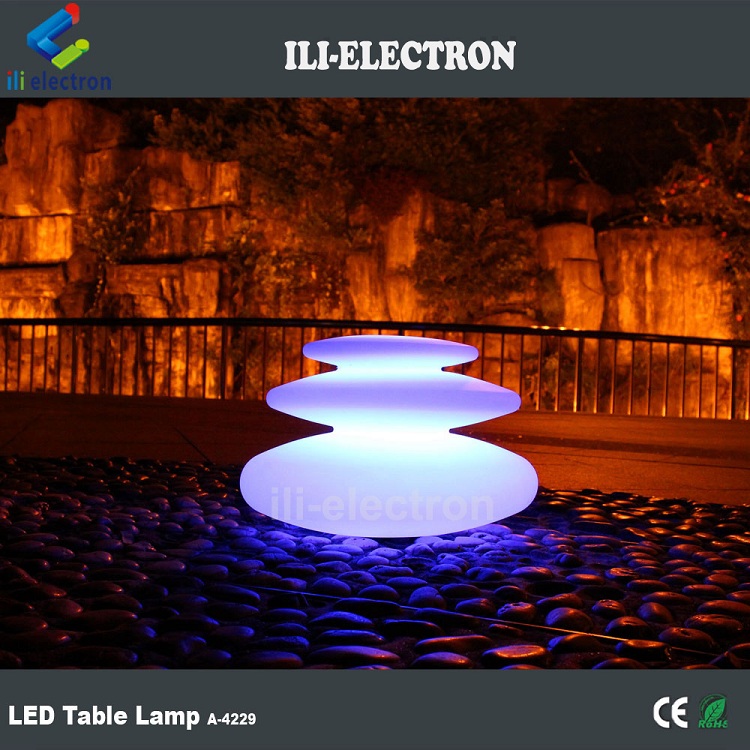 Creative Rechargeable Battery LED Color Changing party Lamp decor