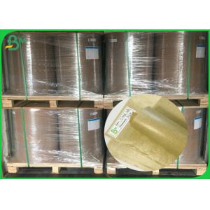Food Grade Custom Thickness Greaseproof Kraft Paper Laminated With Polyethylene