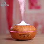 PP ABS 35ML/H 210ml Wood Grain Ultrasonic Humidifier 12W