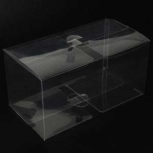 China Custom Printed Hanger Foldable Clear Plastic Box on sale