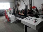 heavy duty twin blades saw mill log cutting circular rip saw with log carriage