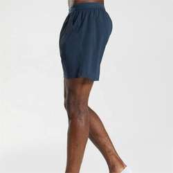 Wholesale Workout Fitness Customize Running Training Shorts Woven Spandex Nylon Athletics Sports Gym Shorts for Men