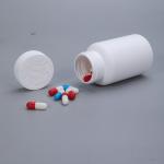 Industrial Round Bottle Vitamin Capsule Plastic Bottle With Screw Cap for