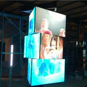 China hotsale alibaba p5 rgb full color 360 degree rotate advertising factory