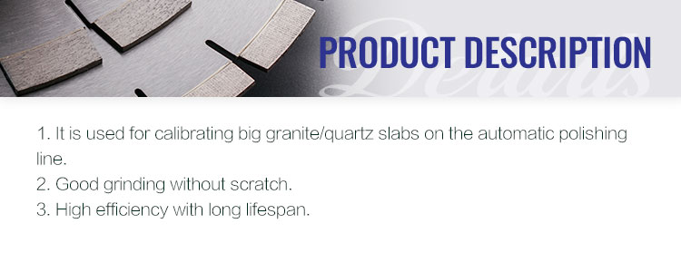 Abrasive Diamond Satellite for Granite Grinding Tools Diameter 130mm-150mm Grit 30-100