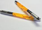 Yellow 110MM Manual Tattoo Pen Permanent Makeup Handmade Tattoo Kits
