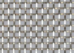 China Antique Architectural Woven Wire Mesh 3.5mm XY 3015 Stainless Steel Gauze factory
