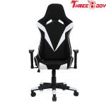 Bucket Seat High Back Gaming Chair With High Strength Nylon Wheels Easy To Clean
