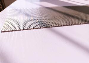 China ISO9001 Architectural Decoration Metal Perforated Sheet 3mm Hole factory