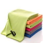 Double Sided Sports Beach Towel , Microfiber Sports Towel Two Layers High
