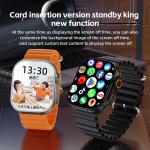 CD12 4G LTE Smart Watch with Rotating Camera and Touch Zoom Waterproof Amoled