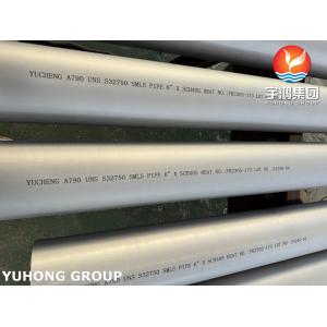 China ASTM A790 UNS S32750 Seamless Austenitic Stainless Super Duplex Steel Pipe for Oil and Gas Applications factory