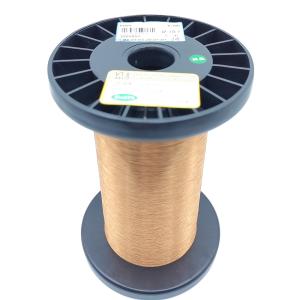 China 38AWG 0.1mm High Voltage Enameled Copper Wire FIW4 Wire factory
