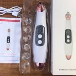 400mAh Rechargeable Battery Face Vacuum Cleaner Blackheads Removal Machine Deep
