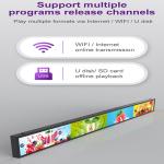VETO Bar Type Lcd Display Ultra Thin Android Advertising Digital Sigange Screen