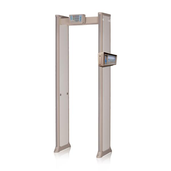 Medical Accuracy Walk Through Metal Detector With Temperature Measurement