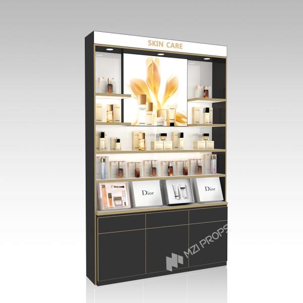 China DYaS-VK-1-1 Skincare Display Cabinet with 60mm Light Box and Adjustable Brightness factory