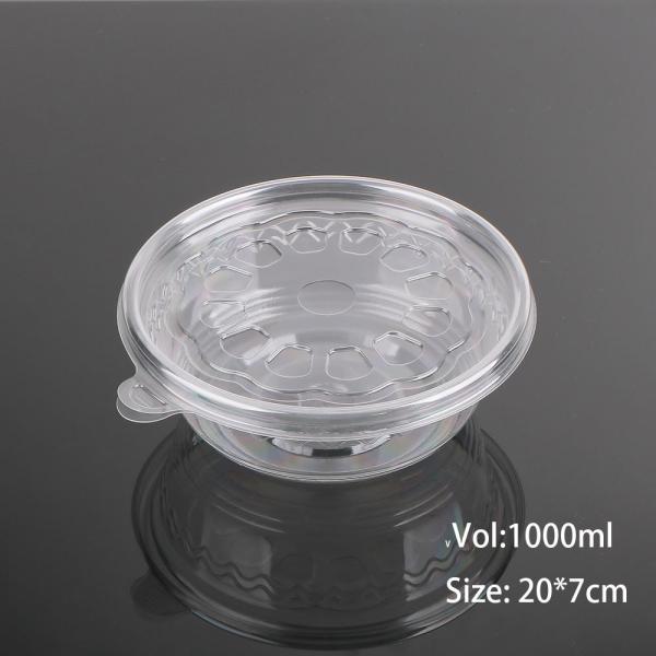 Clear Cookies Pies Disposable Plastic Food Box Round Desserts Salads
