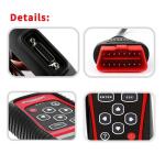 Red Color Obd Diagnostic Obd Tracker KONNWEI KW808 With Sim Card Gps Tracker