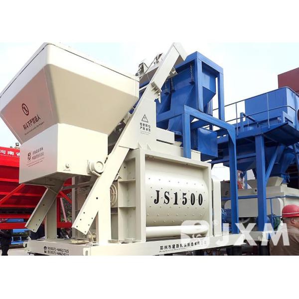 China ISO Dual Axial 90m3/H 1500L Concrete Mixing Machine factory