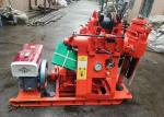 200 m Depth Water Well Drilling Equipment , Core Drilling Rig Diesel Power