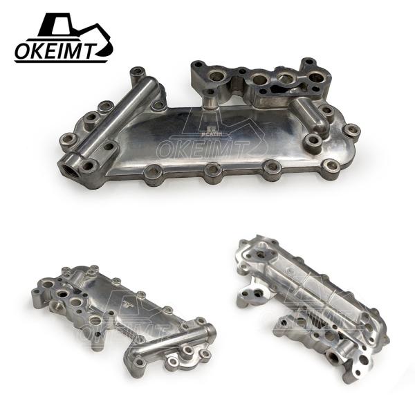 W06D 15711-1430 High Quality Aluminum Oil Cooler Cover For Hino BN-6306 Cooling