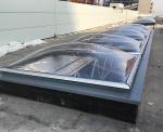 Residential Dome Skylights PC Polycarbonate Sunlight Tunnel Skylight For Roofing