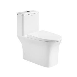 China 1.1 GPF One Piece Toilets Elongated 12 Inch Rough S trap 300mm factory