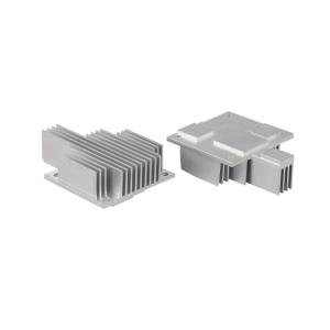 High Performance Aluminum Heatsink Extrusion Profiles Matte Finish