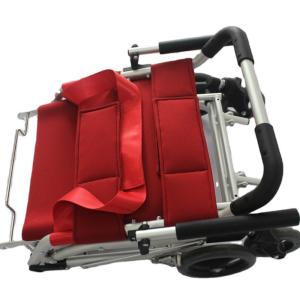 China MDK-B6 Aluminum Alloy Portable Folding Stair Stretcher With Wheel factory