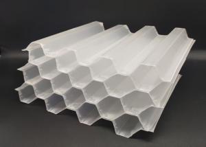 China Plastic PVC PP FRP Cooling Tower Honeycomb Fills For Civil And Industrial Sewage Treatment factory