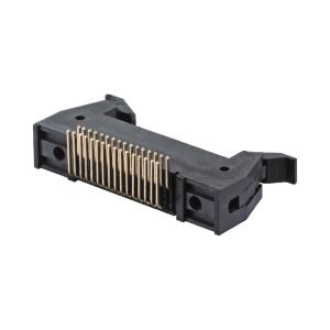 China 1.27mm Pitch Right Angle Wire To Board Connector 6 - 100 Pin Latch Header Connector on sale