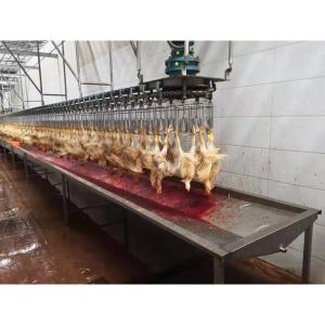 China 4000KG Automatic Slaughtering Machine Chicken Poultry Slaughter Line SS 304 factory