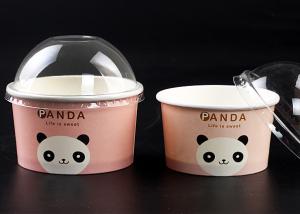 China Disposable Branded Ice Cream Cups 3oz 8oz Single Wall For Restaurant factory