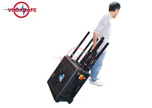 China Pelican Trolley Type Military Signal Jammer , Bomb Signal Blocker Multi Bands factory